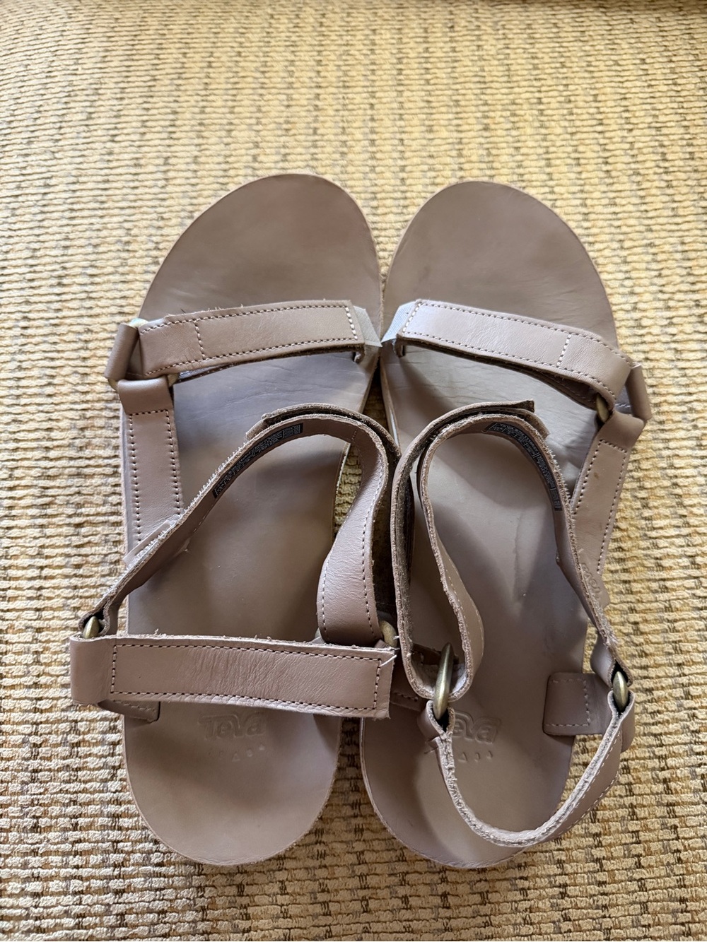 Teva Women's Tan Leather Sport Sandals